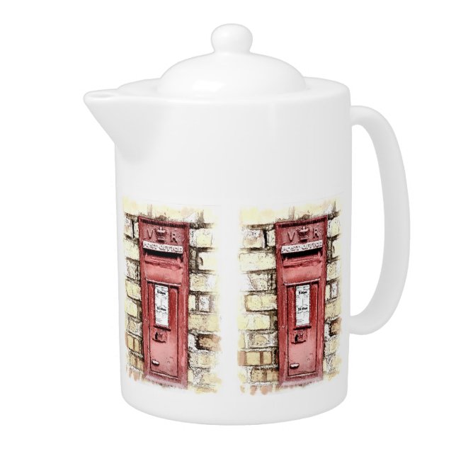 VICTORIAN ENGLAND TEAPOT (Right)