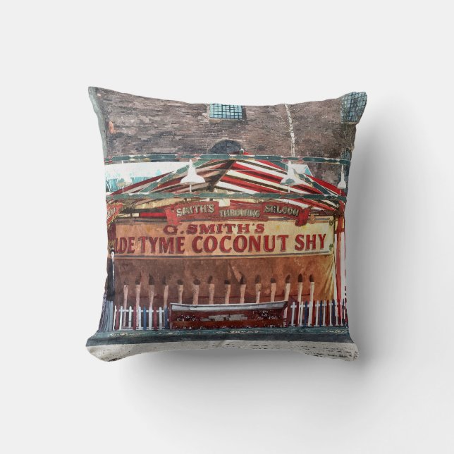 VICTORIAN ENGLAND THROW PILLOW (Front)