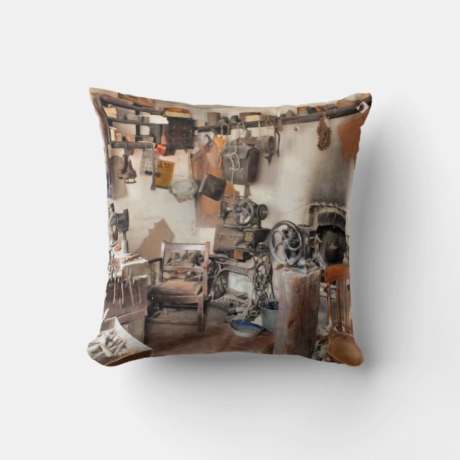 VICTORIAN ENGLAND THROW PILLOW (Front)