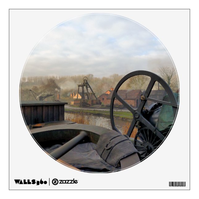 VICTORIAN ENGLAND WALL STICKER (Front)