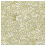Victorian Era Aesthetic Style Floral Pattern Fabric
