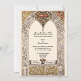 Vintage French Baroque Rococo Wedding Invitations | Zazzle