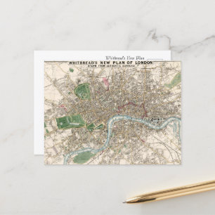 Victorian Era Cityscape Postcard