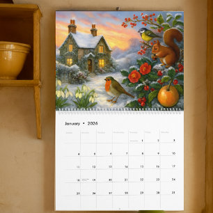 Victorian Era Cottages & Gardens Calendar