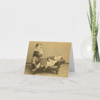 Victorian Era Death Photo Card