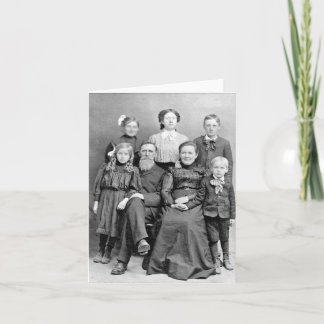 Victorian Era Death Photo Card