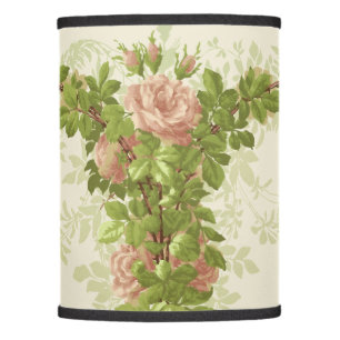 Victorian Era Pink Pose Frieze Lamp Shade