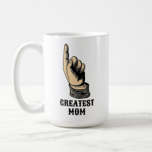 Victorian Era Pointing Hand Manicule Template Coffee Mug