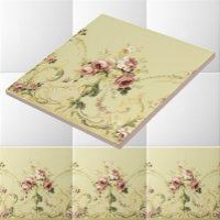 Victorian Era Rose Bouquet Frieze Pattern