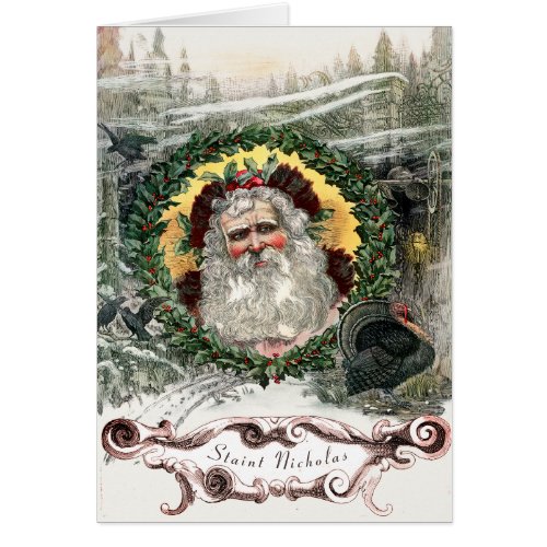 VICTORIAN ERA SAINT NICHOLAS CHRISTMAS CARDS