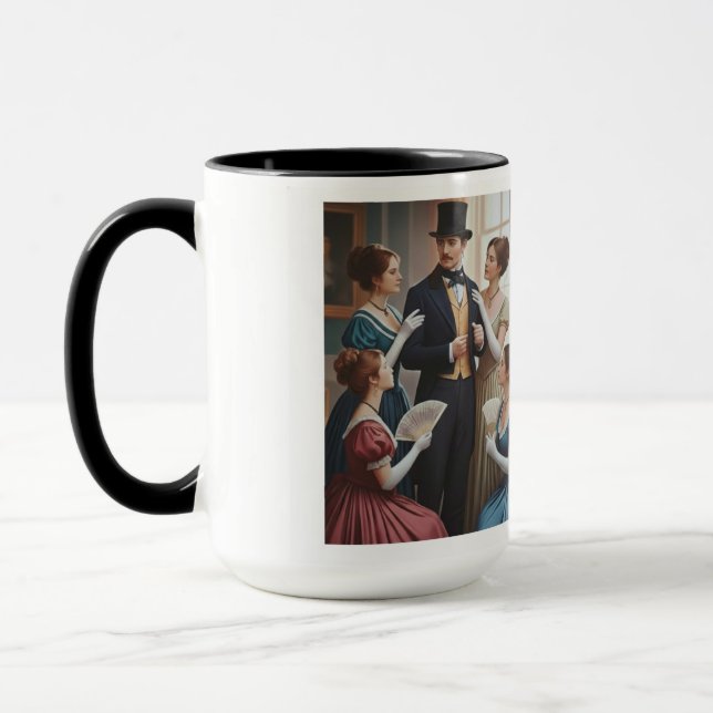 Victorian Era Society  Scena Mug (Left)
