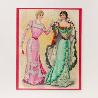 Victorian evening wear jigsaw puzzle