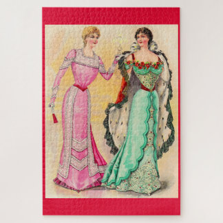 Victorian evening wear jigsaw puzzle