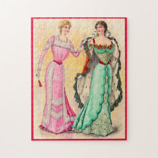 Victorian evening wear jigsaw puzzle