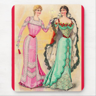 Victorian evening wear mouse pad