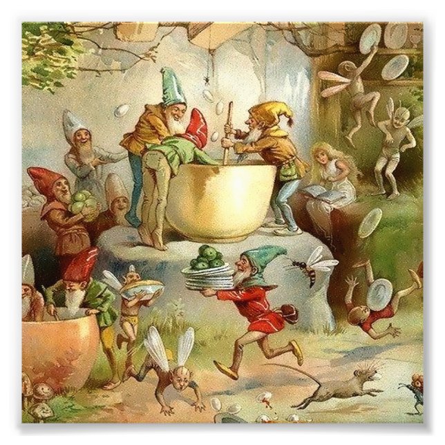 “Victorian Fairies” by E S Hardy Photo Print (Front)