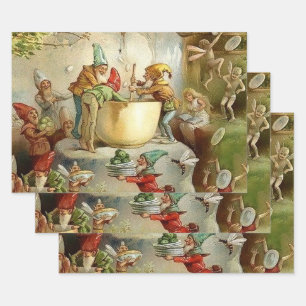 “Victorian Fairies” by E S Hardy Wrapping Paper Sheets