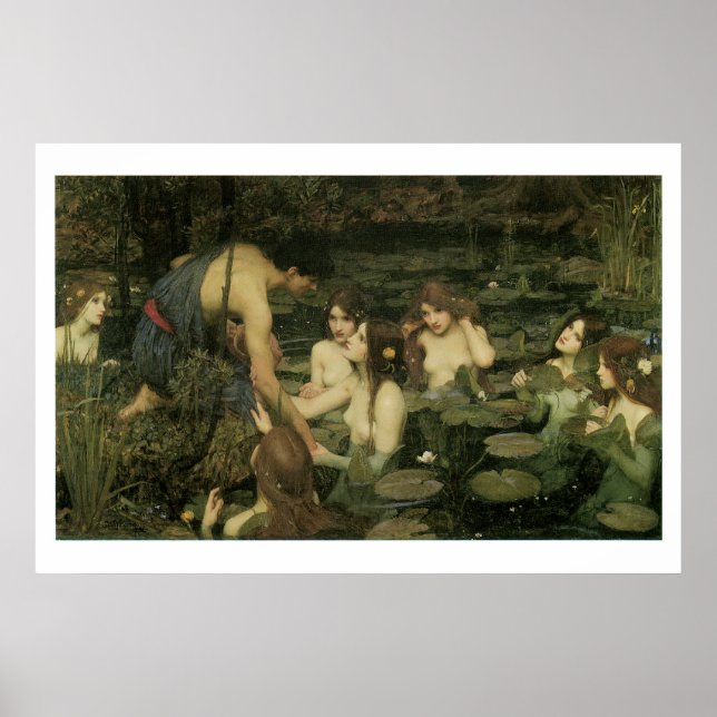 Victorian Fantasy  Painting Art Print 36x24 (Front)