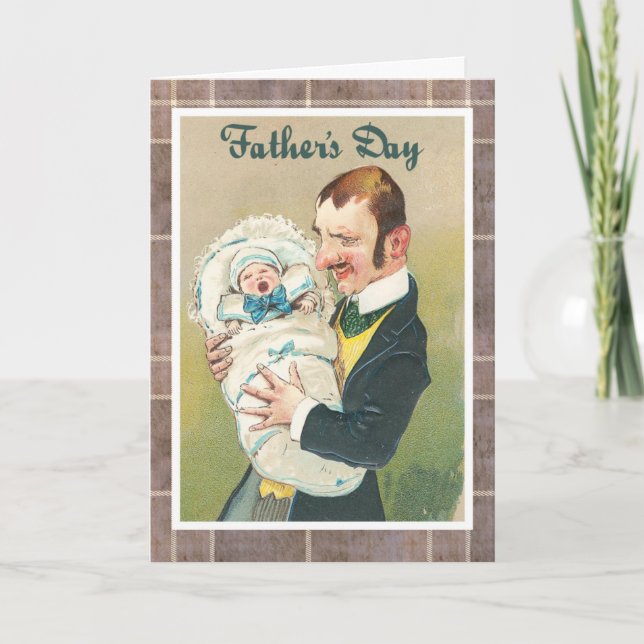 Victorian Father's Day Card (Front)