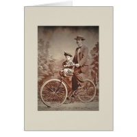 Victorian Father's Day Greeting Card