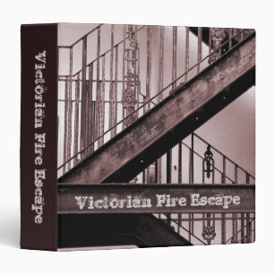 Victorian Fire Escape (1.5in) 3 Ring Binder