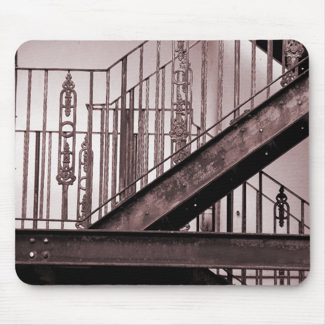Victorian Fire Escape Mouse Pad (Front)