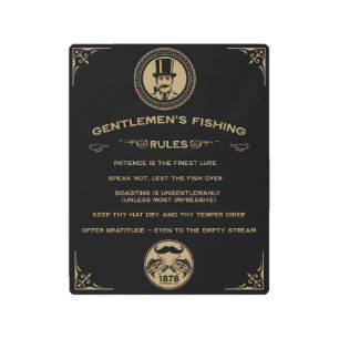 Victorian Fishing Rules Art