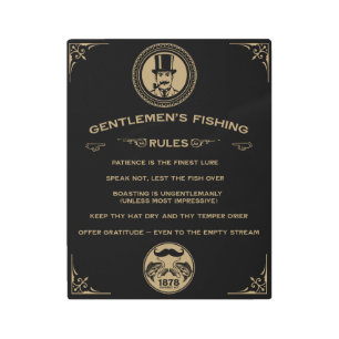 Victorian Fishing Rules Art
