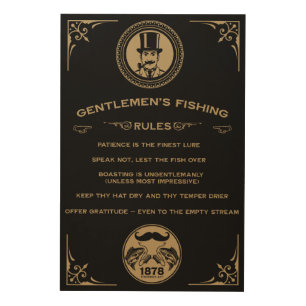 Victorian Fishing Rules Art