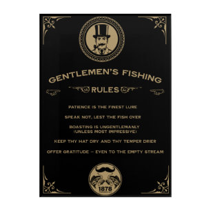 Victorian Fishing Rules Art