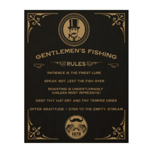 Victorian Fishing Rules Art