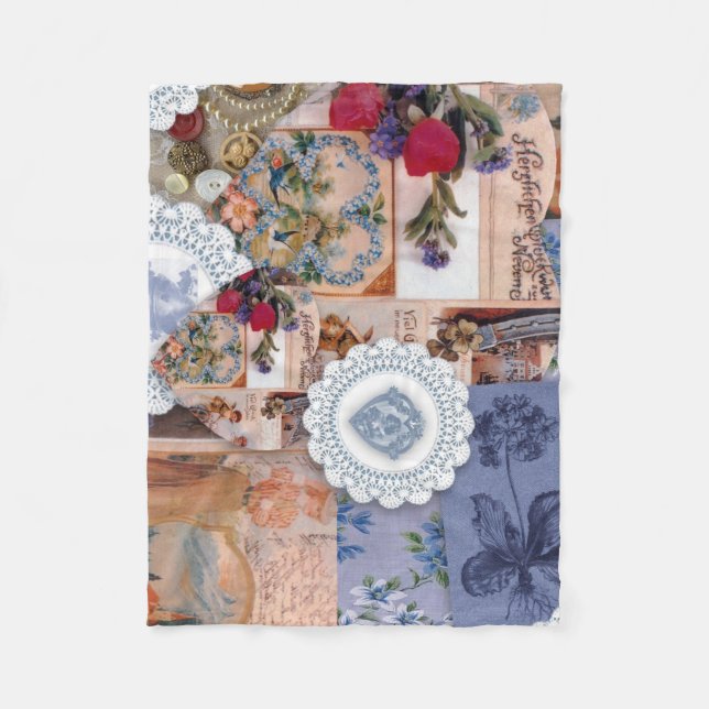 Victorian Fleece Blanket (Front)