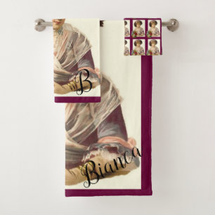 Victorian Floral Bathroom Towel Sets