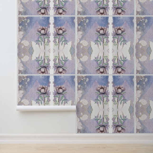 Victorian Floral Romance Wallpaper (Application)