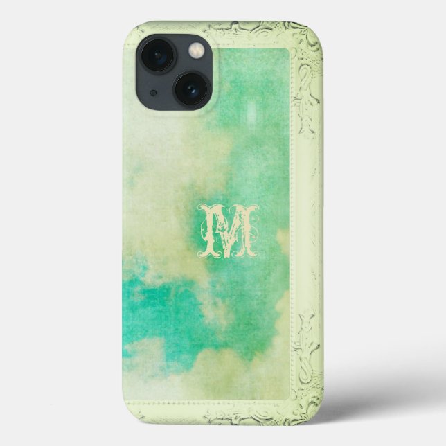 Victorian frame sky and clouds painting elegant Case-Mate iPhone case (Back)
