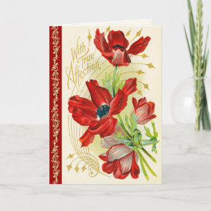 Victorian Friend's Valentine's Day Card