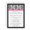 Victorian Fuchsia Wedding Invitations