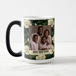 Victorian Gardenias Father Day Custom Coffee Color Morph Mug