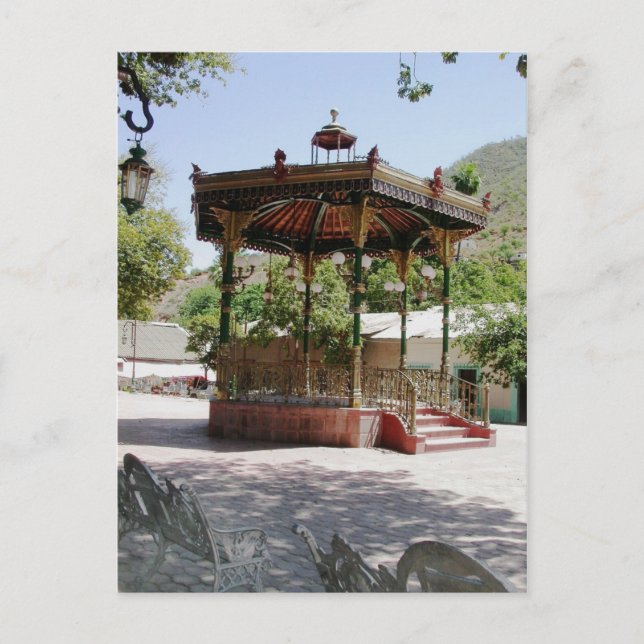 Victorian Gazebo, Batopilas, Copper Canyon, Mx Postcard (Front)
