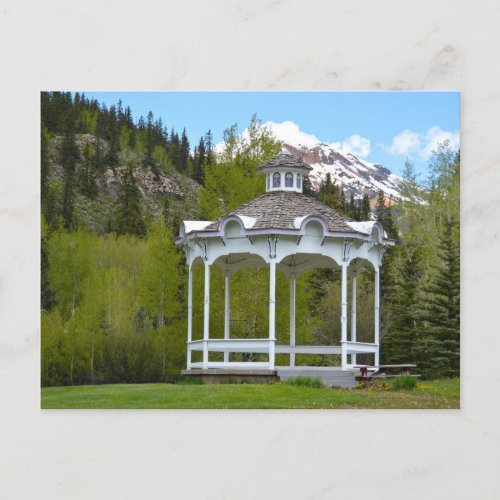 Victorian Gazebo Silverton Colorado Postcard