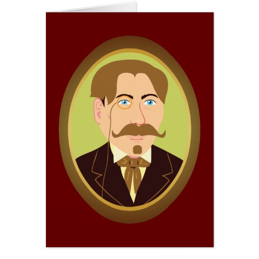 Victorian Gentleman Portrait Cards (Front)