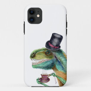 Victorian Gentleman Tyrannosaurus Rex iPhone 11 Case
