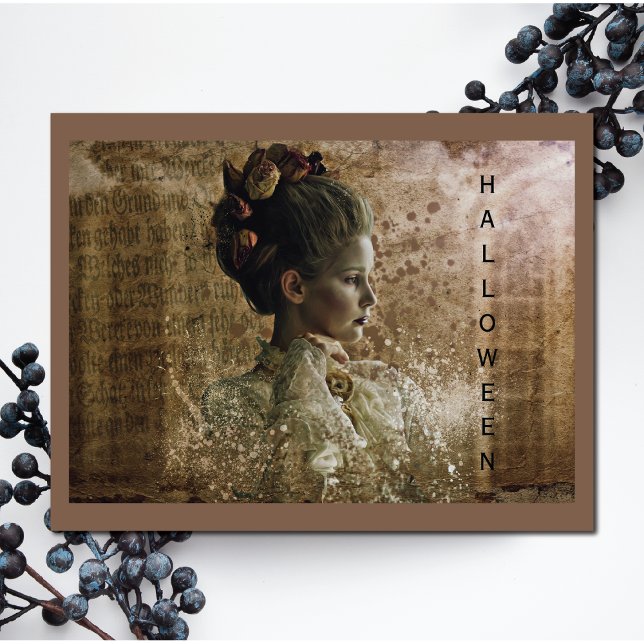 Victorian Ghost Lady-in-Waiting Card (Creator Uploaded)