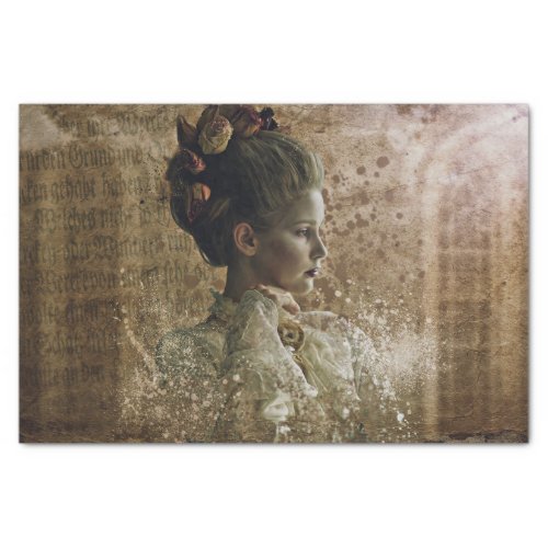Victorian Ghost Lady_in_Waiting Tissue Paper