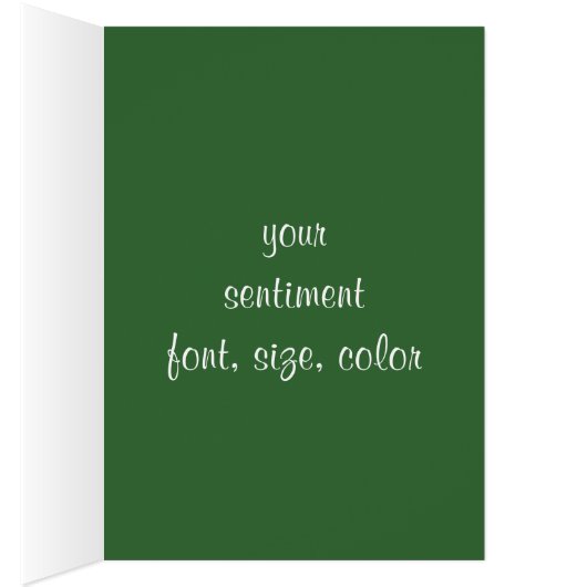 Victorian Girl/Dog St. Patrick's Day Greeting Card (Inside (Right))