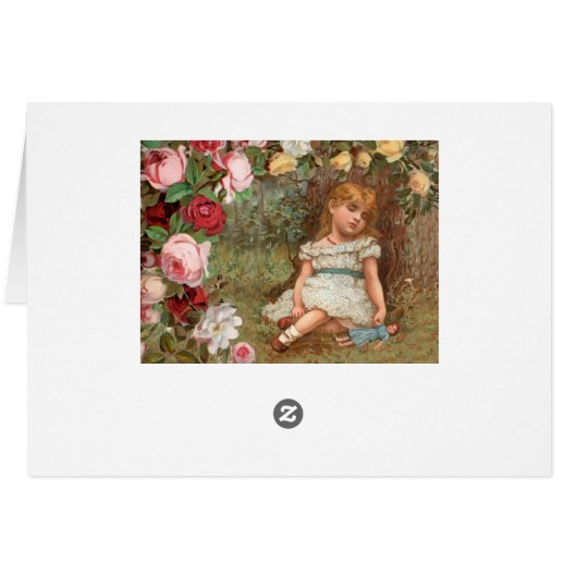 Victorian Girl in Dreamland (Back Horizontal)