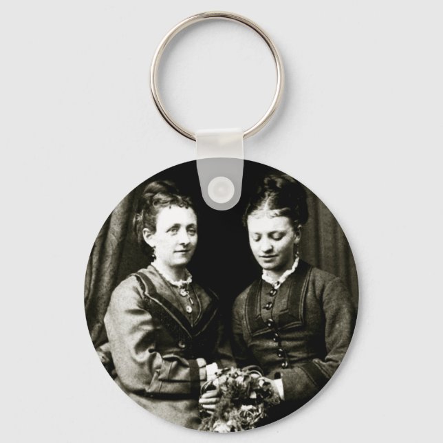 Victorian Girlfriends Keychain (Front)