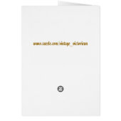 Victorian Girls Happy Birthday Greeting Card (Back)
