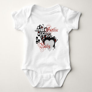 Victorian gothic baby bodysuit