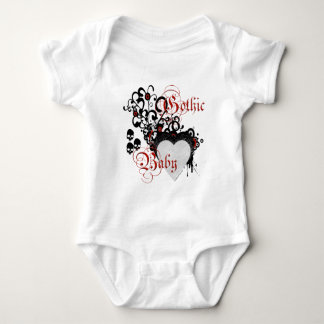 Victorian gothic baby bodysuit